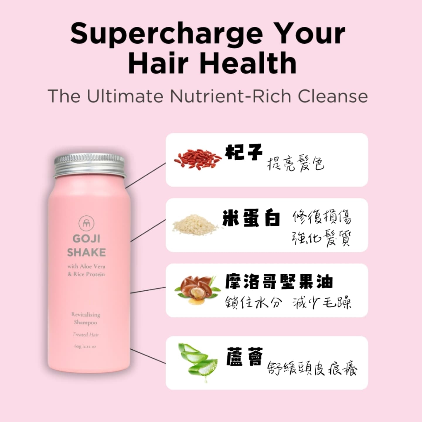 COCONUT MATTER 濃縮洗髮粉 60g Shake Shampoo Concentrate