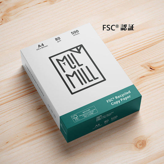 喵坊 再生A4紙 MILMILL Recycled A4 Paper