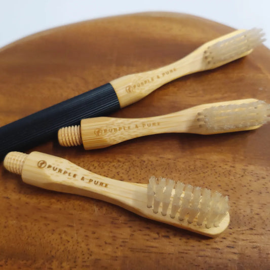 PURPLE AND PURE 可替換刷頭牙刷 Toothbrush with Replaceable Heads