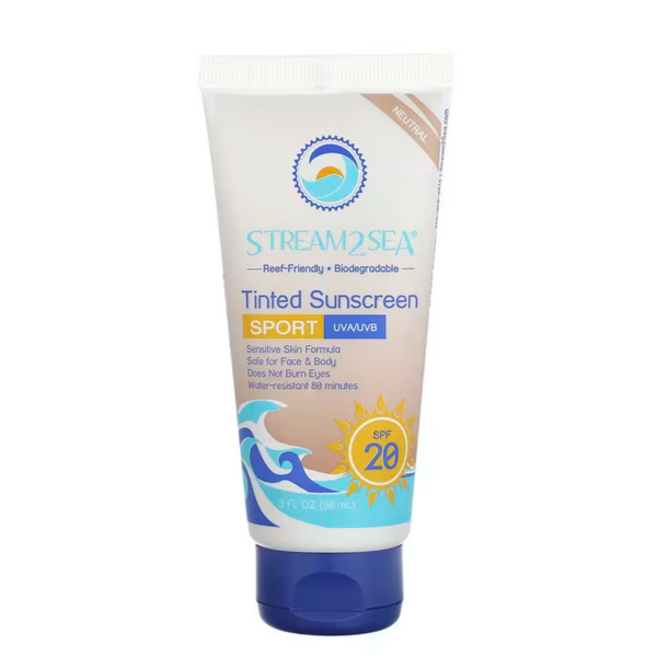 STREAM2SEA 有色運動型防曬乳液(tinted sunscreen) 90mL