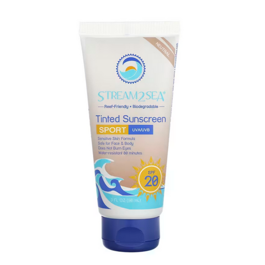 STREAM2SEA 有色運動型防曬乳液(tinted sunscreen) 90mL