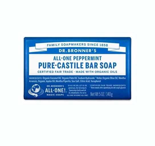 DR BRONNER'S 有機香皂 Castile Bar Soap