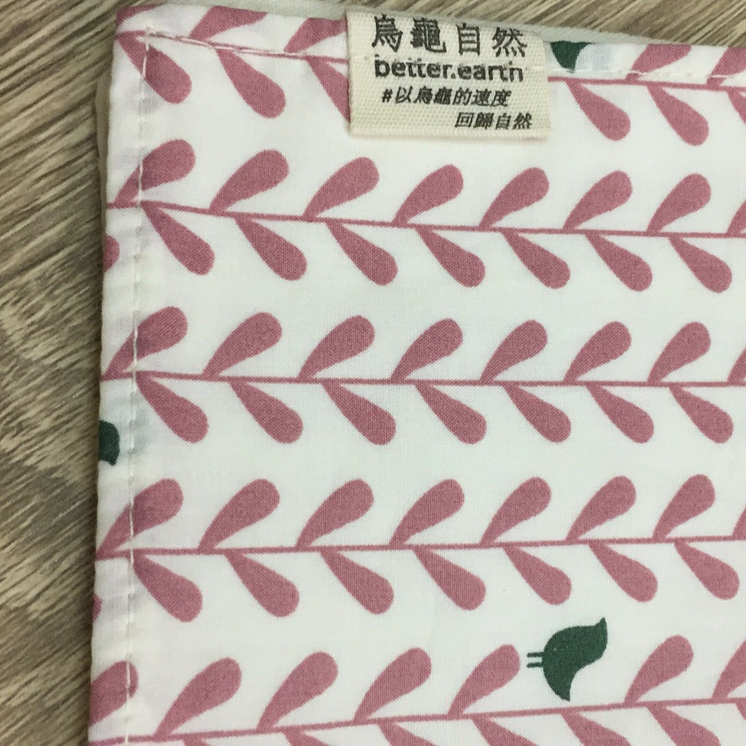烏龜自然 純棉手巾仔(小) Pure Cotton Hanky 20x20cm