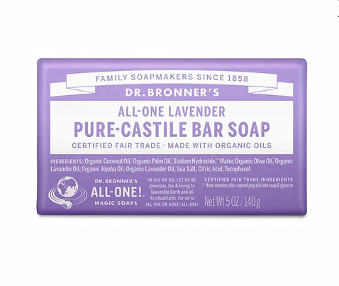 DR BRONNER'S 有機香皂 Castile Bar Soap