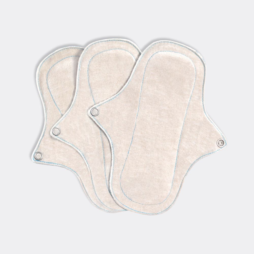 ECOFEMME 全棉布護墊(單片) Pantyliner(single piece)