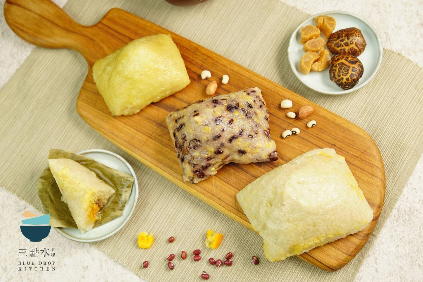 三點水 端午糭團購 Blue Drop Rice Dumpling Pre-order