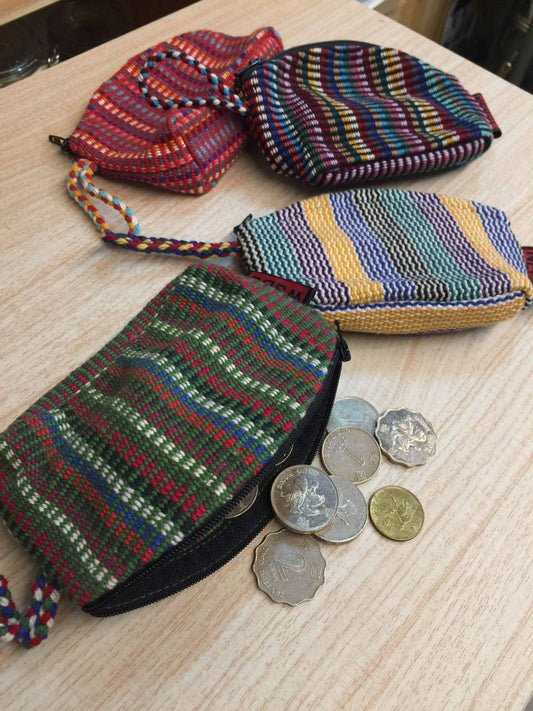 WSDO 尼泊爾公平貿易織錦包包 Pouches of Nepal