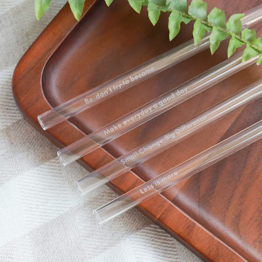 AGOODAY 玻璃吸管套裝 Glass Straw Set