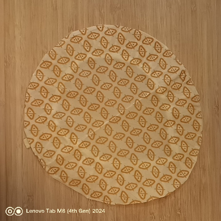 台灣品牌蜂蠟布保鮮罩(S-XL) 仁舟淨塑 Zen Zhou Beeswax Wrap (Round) S-XL