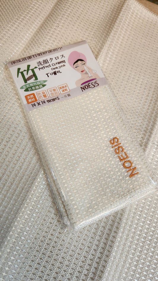 竹紗潔面巾 Bamboo Exfoliating Face Towel