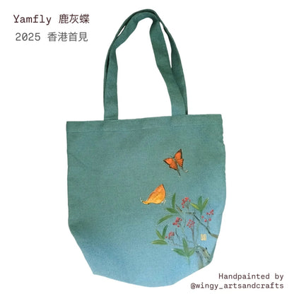 Wingy CRAFT 手繪側孭袋 Handpainted Tote Bag